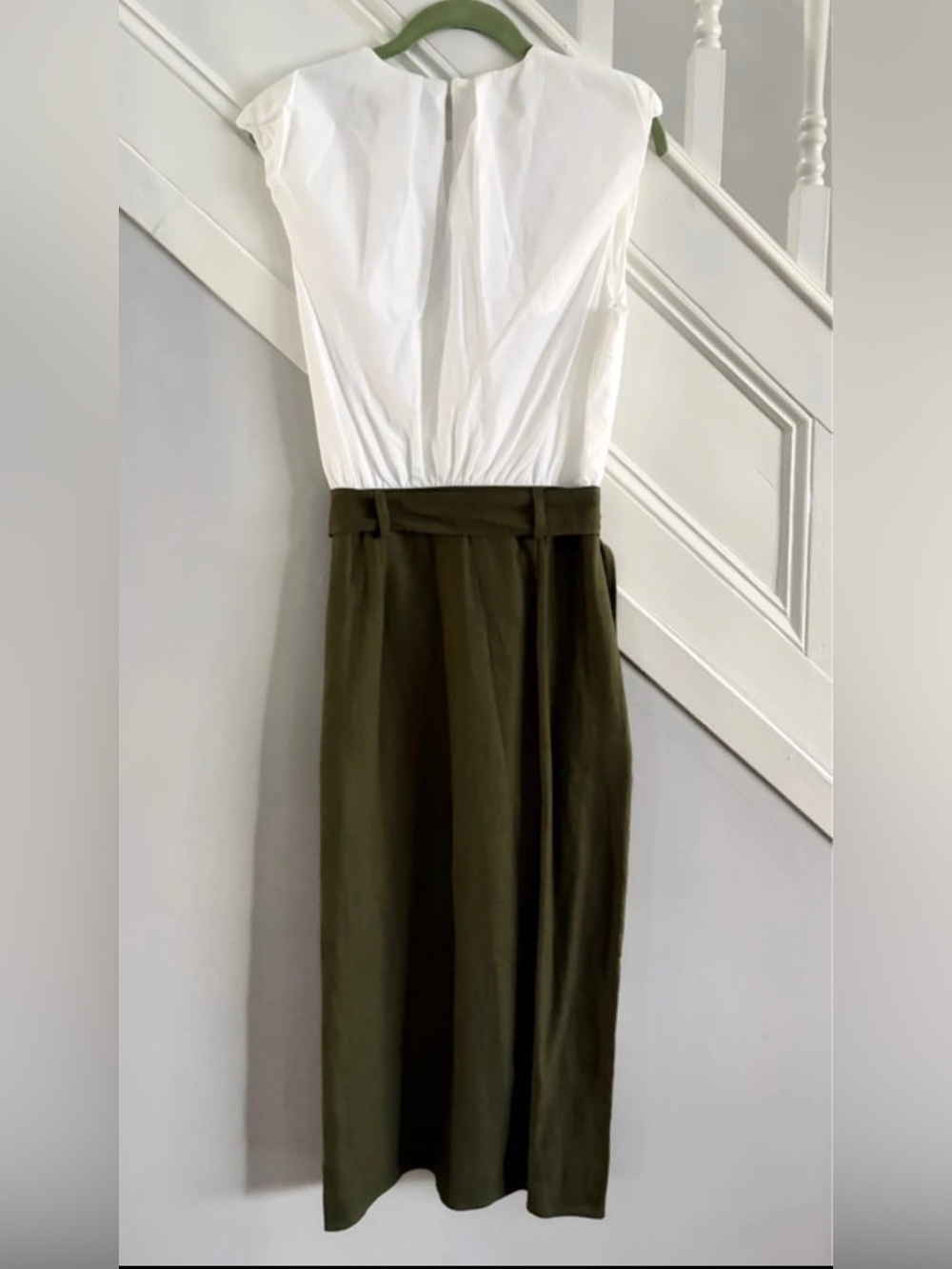 Zara Color Block Midi Dress - Picture 3 of 7